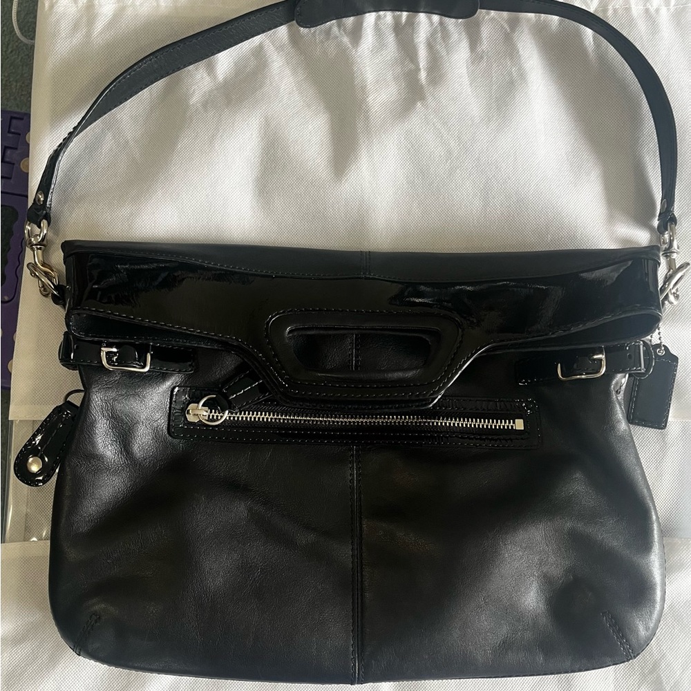 Coach Leather Shoulder Bag